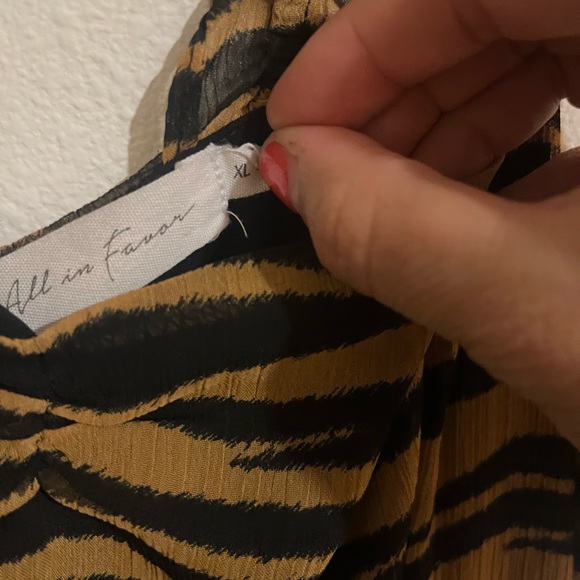 All in Favor Tiger Print Dress - Picture 2 of 5